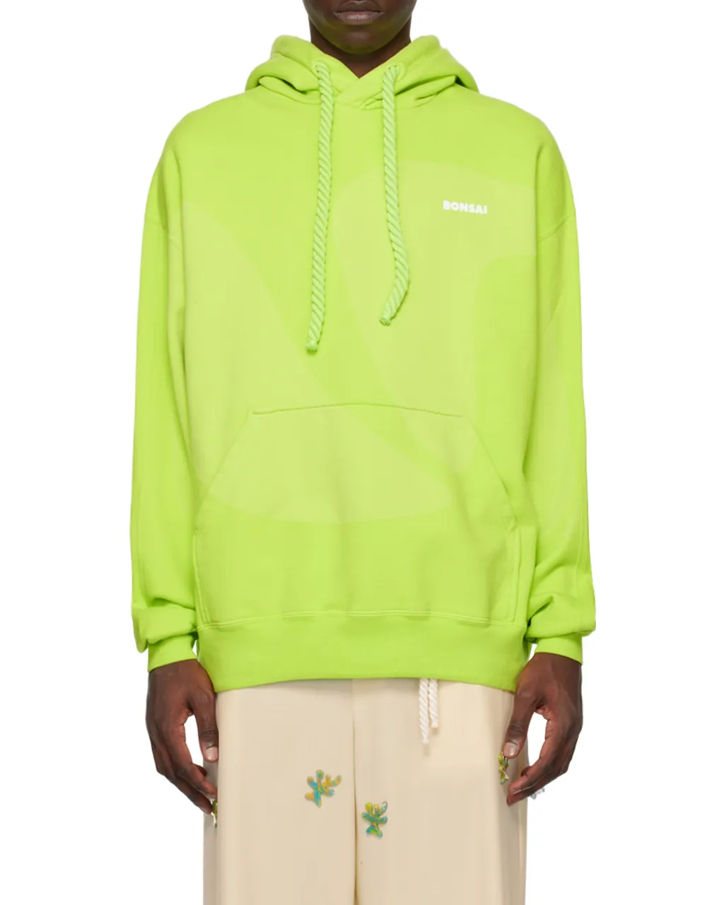 Logo-Print Drawstring Hoodie