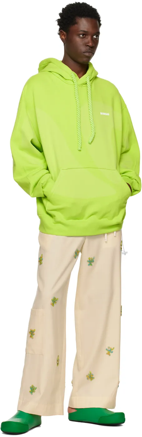 Logo-Print Drawstring Hoodie