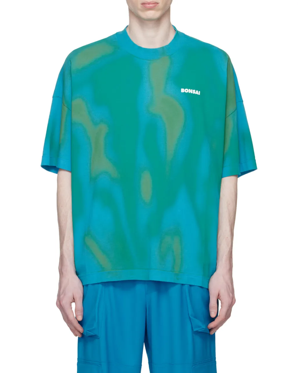 Logo-Print Abstract Pattern T-Shirt