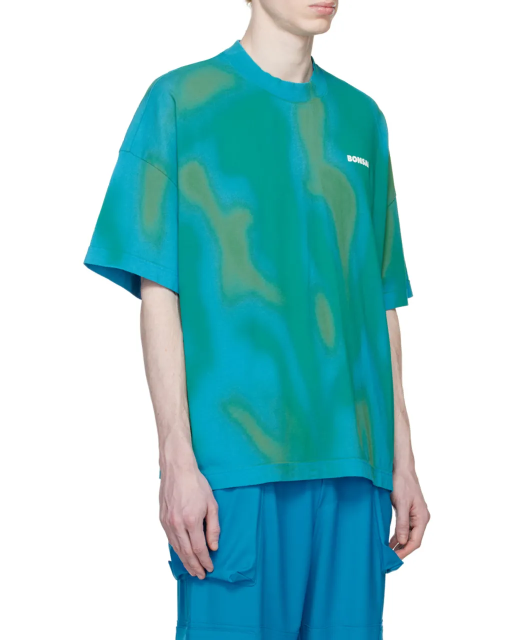 Logo-Print Abstract Pattern T-Shirt