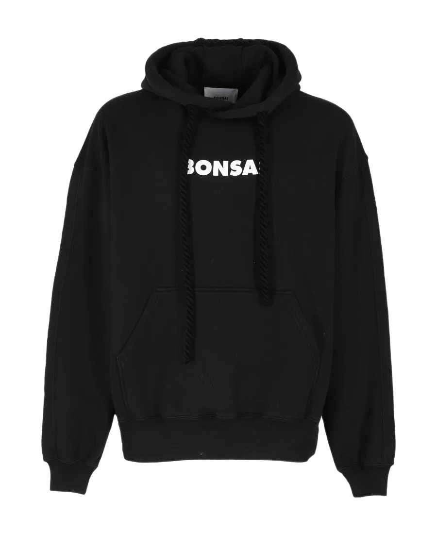 Box Logo-Print Cotton Hoodie