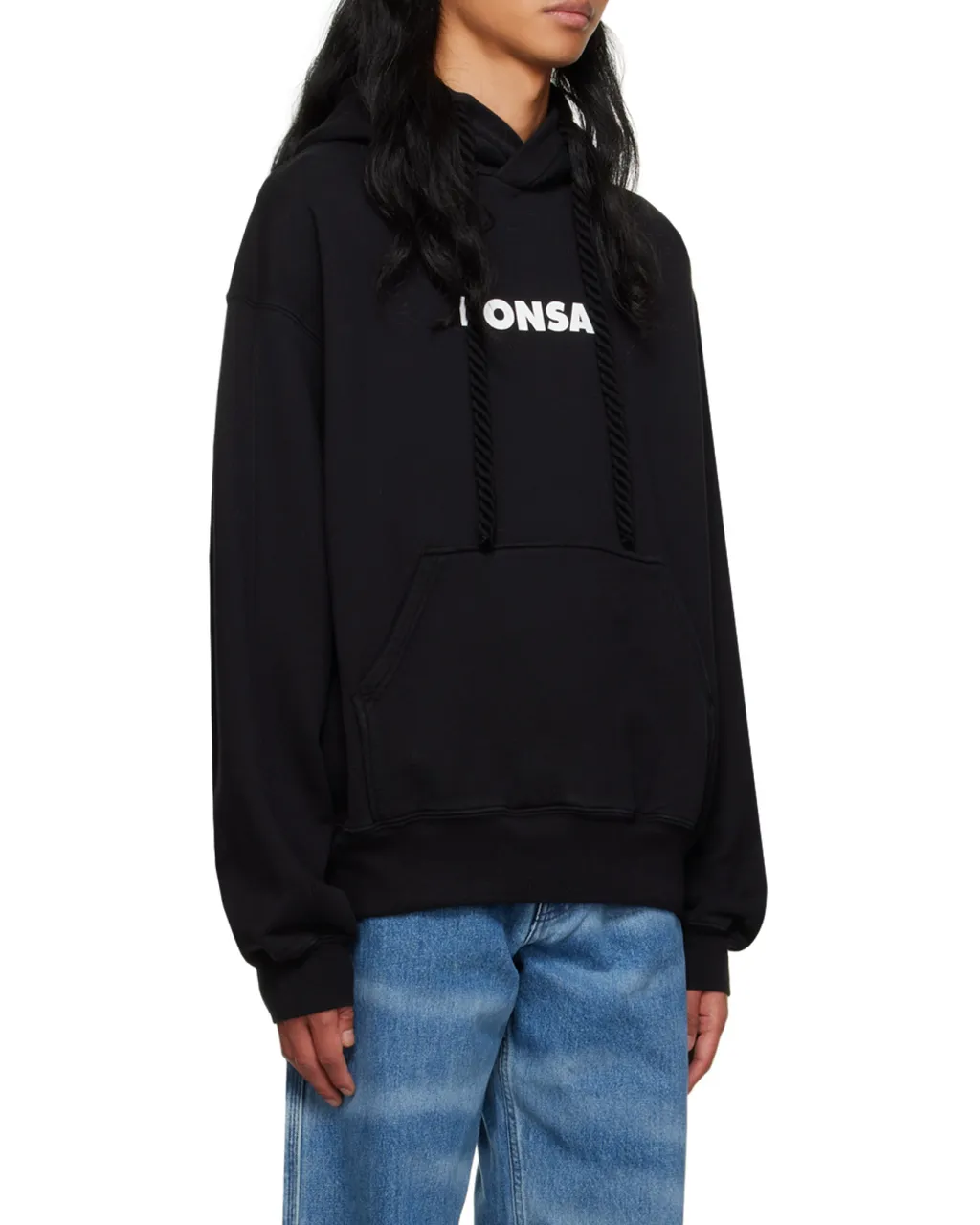 Box Logo-Print Cotton Hoodie
