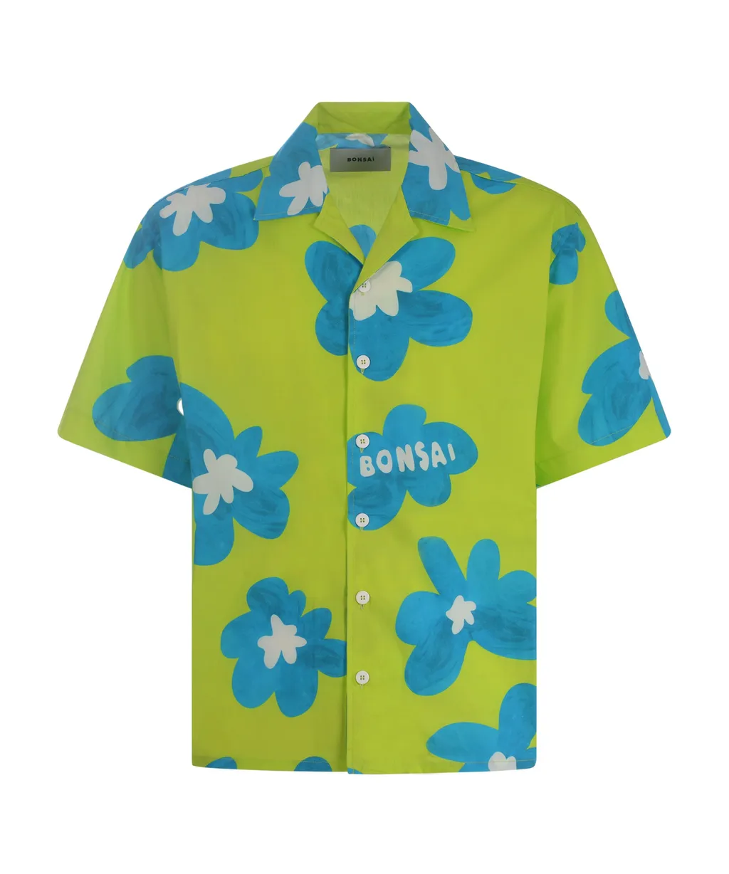 Floral Printed Buttoned Shirt