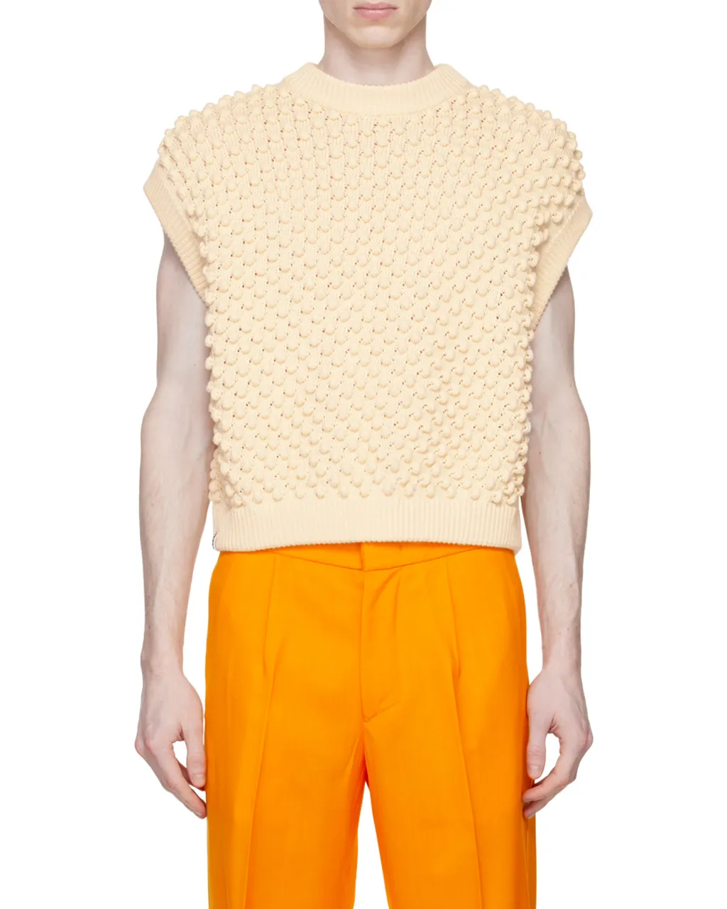 Chunky-Knit Sleeveless Jumper