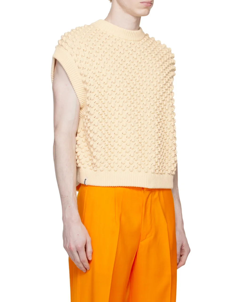 Chunky-Knit Sleeveless Jumper