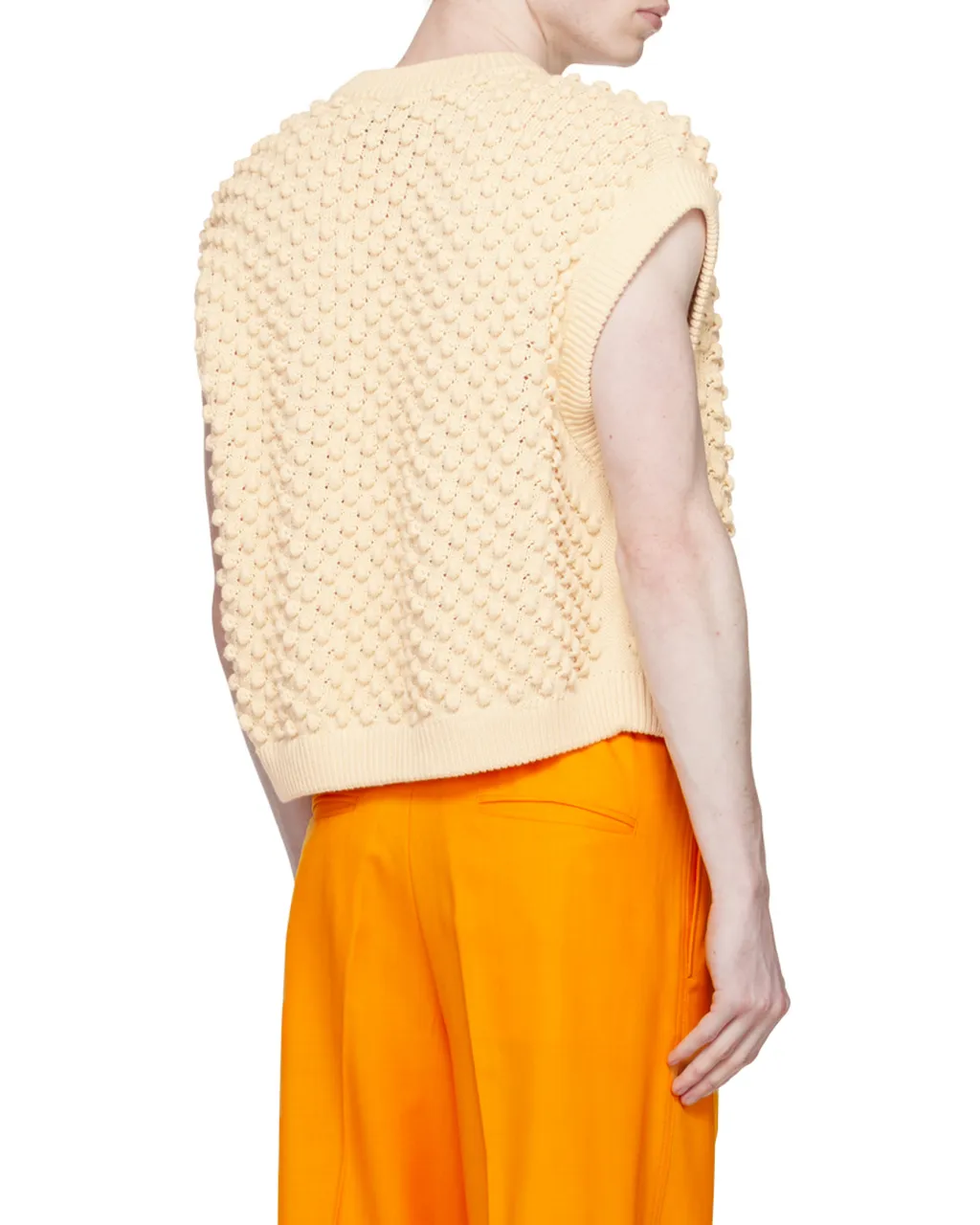 Chunky-Knit Sleeveless Jumper