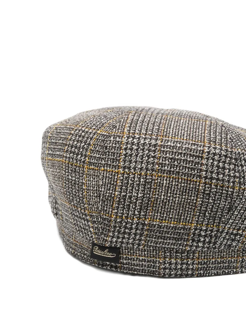 Checked Wool Hat