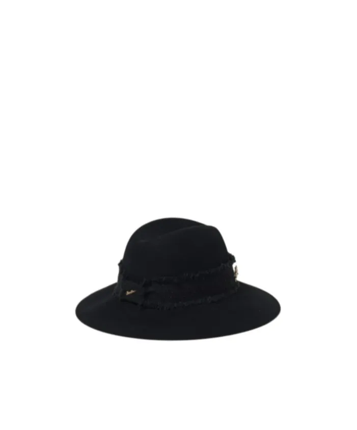 Embellished Wool Fedora