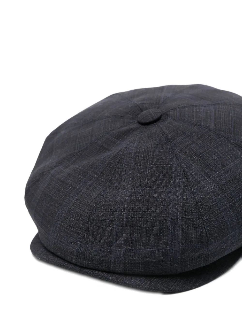 Button-Detail Wool Hat
