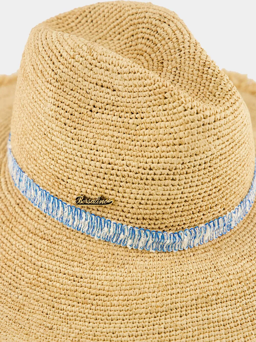 Rafia Crochet Hat