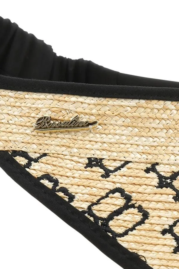 Braided-Straw Visor