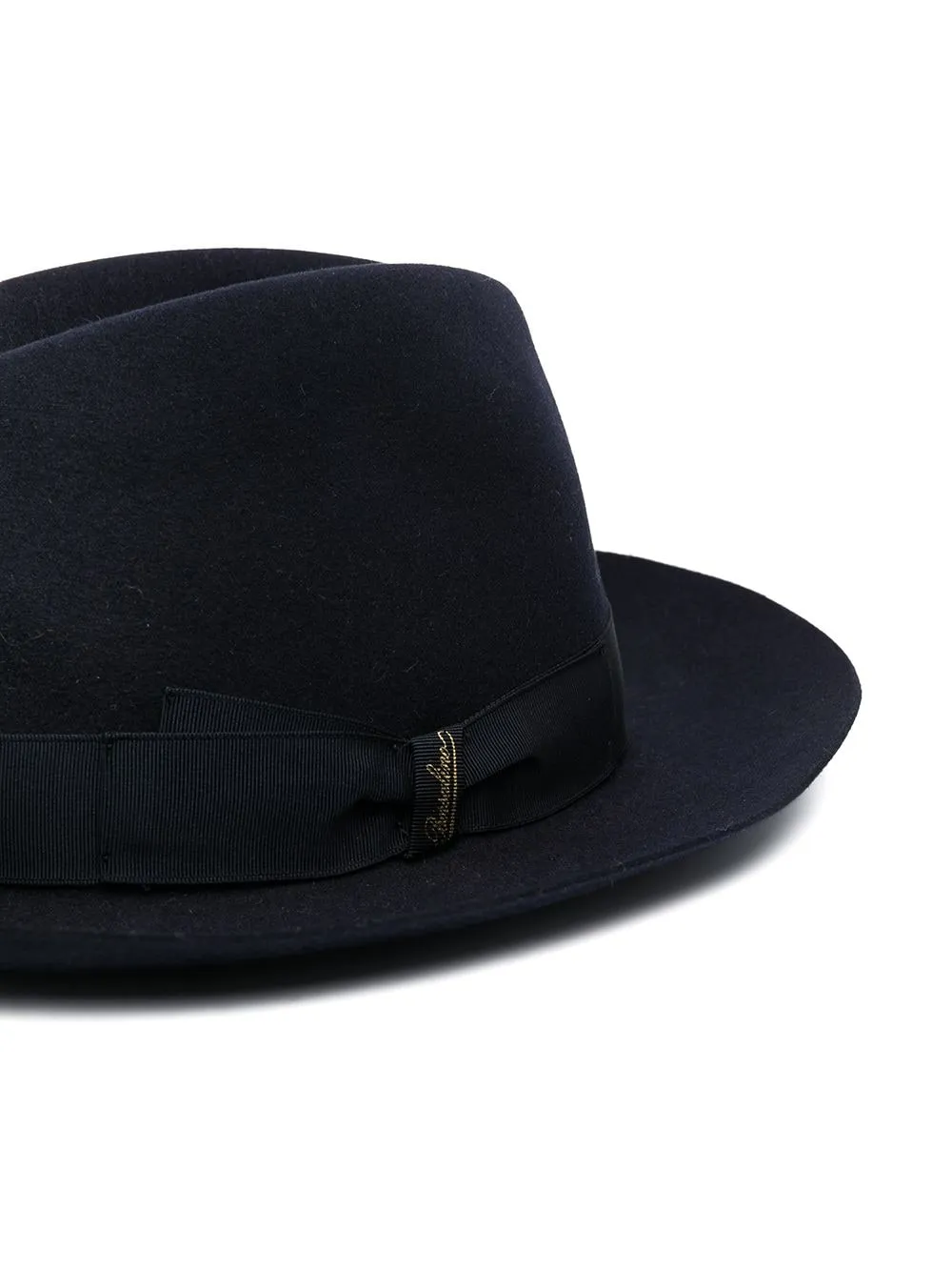 Ribbon-Detail Fedora Hat
