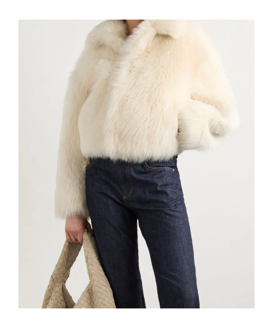 Long-Sleeved Fur Coat
