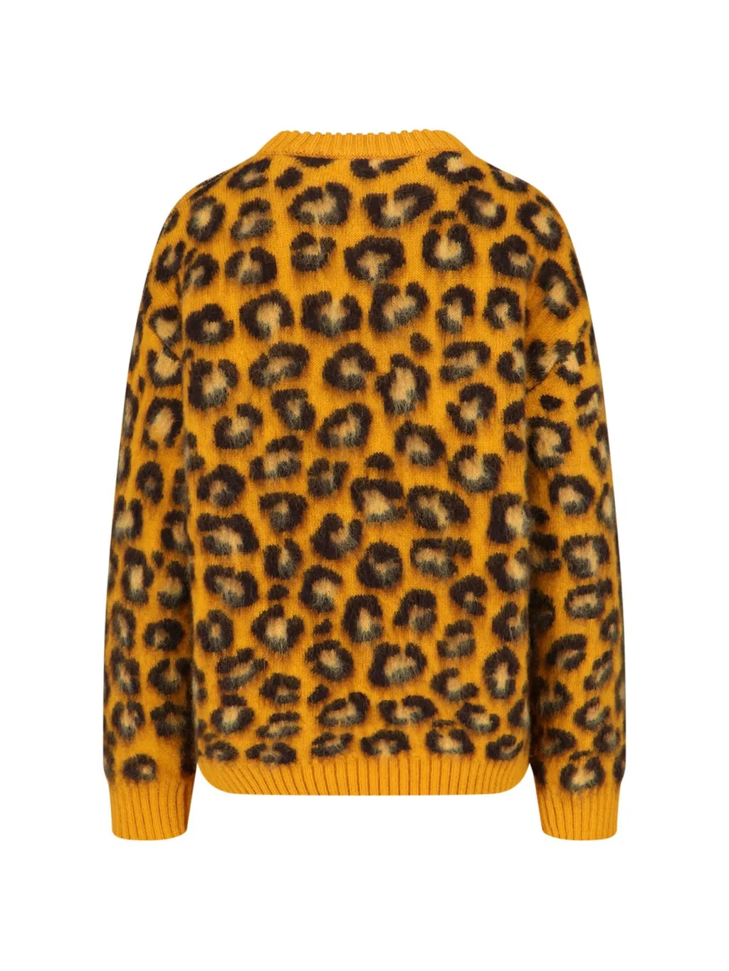 Leopard Printed Crewneck Jumper