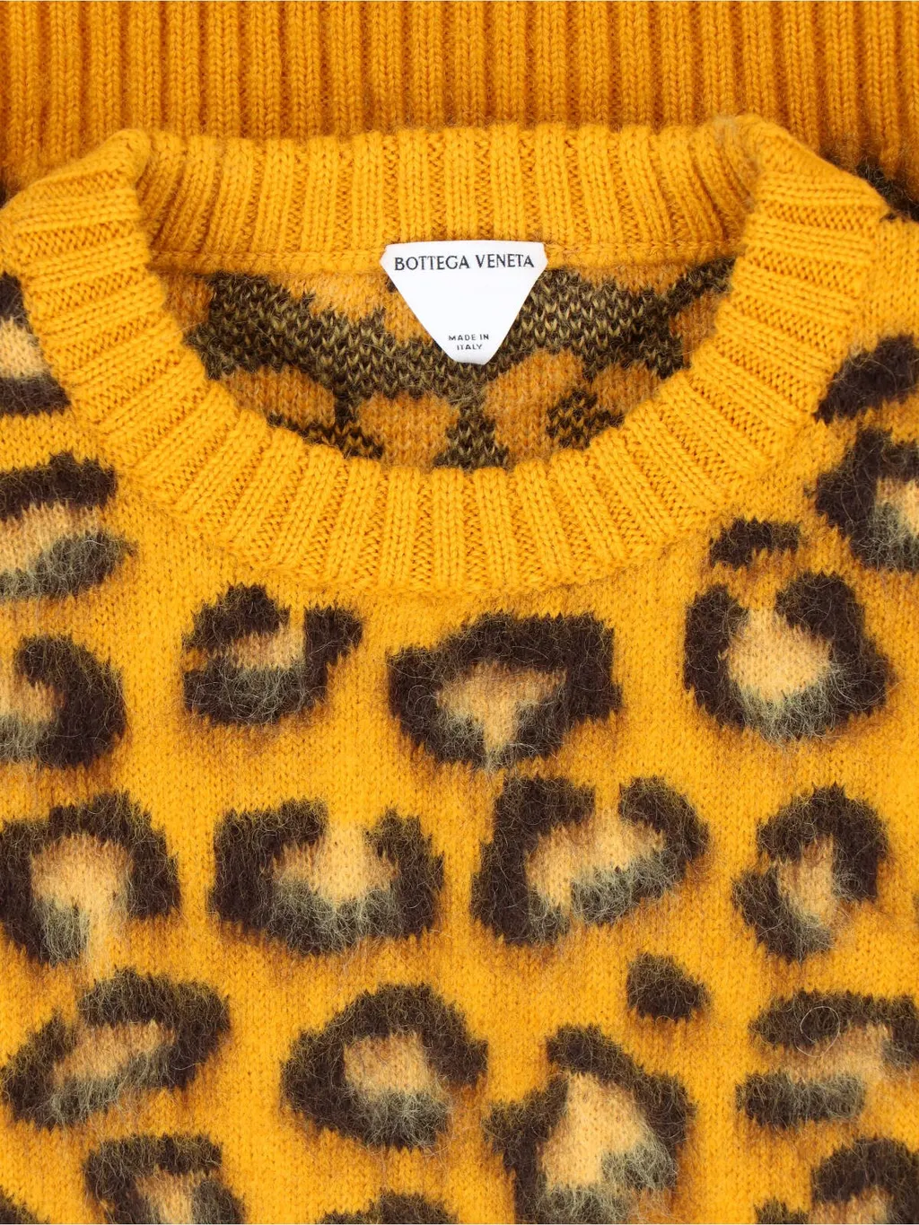 Leopard Printed Crewneck Jumper
