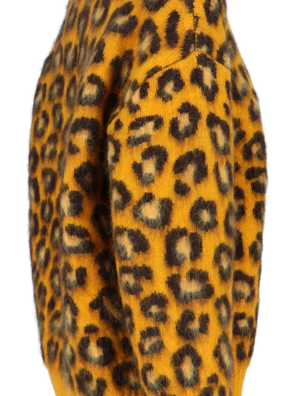 Leopard Printed Crewneck Jumper