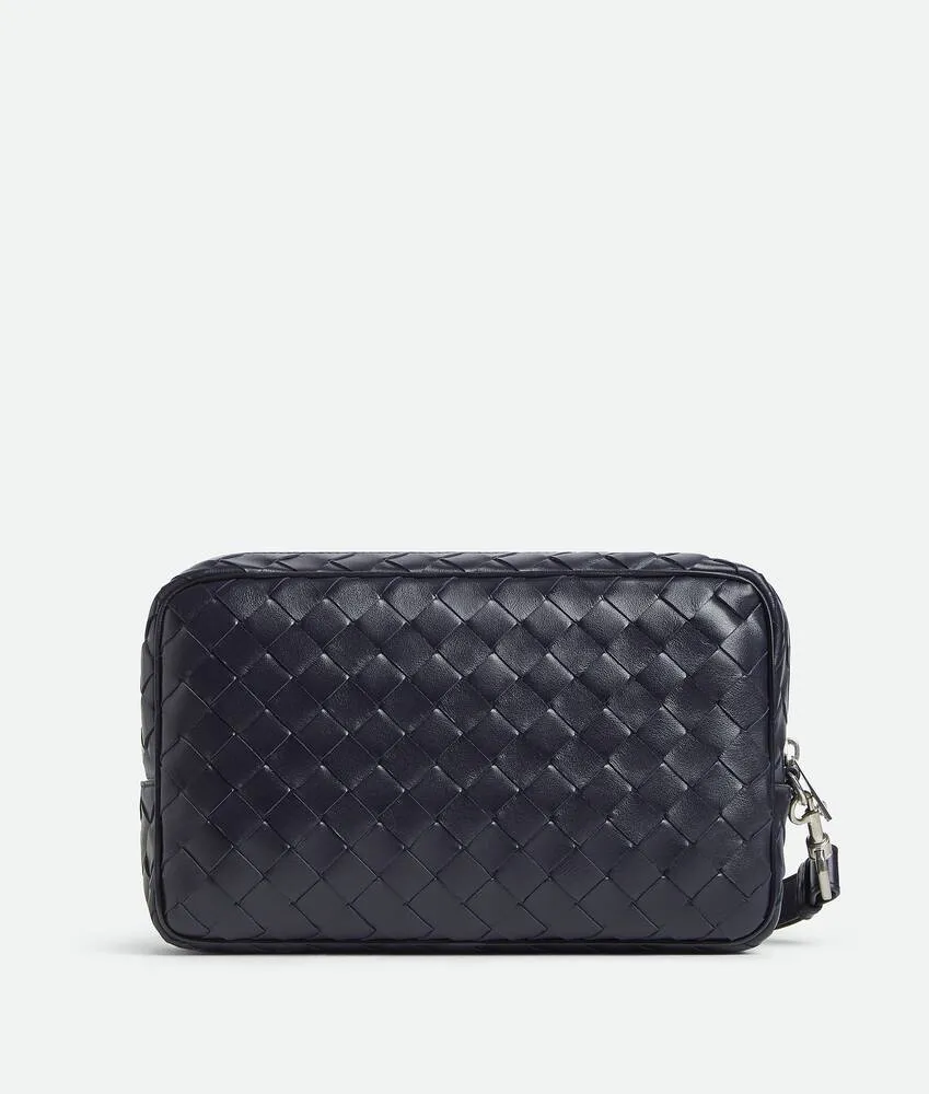 Intrecciato Pouch With Wristlet