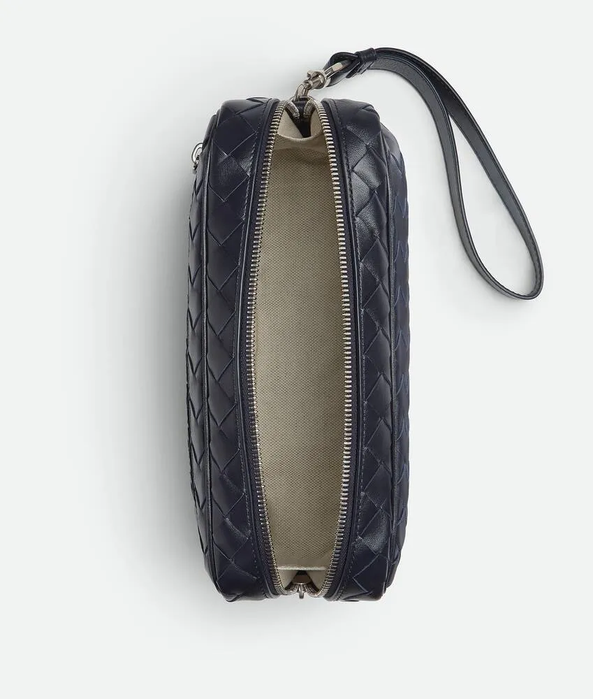 Intrecciato Pouch With Wristlet