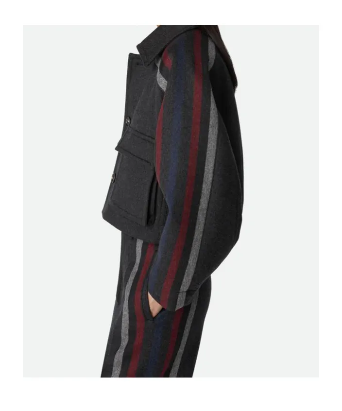 Collared Button-Up Jacket