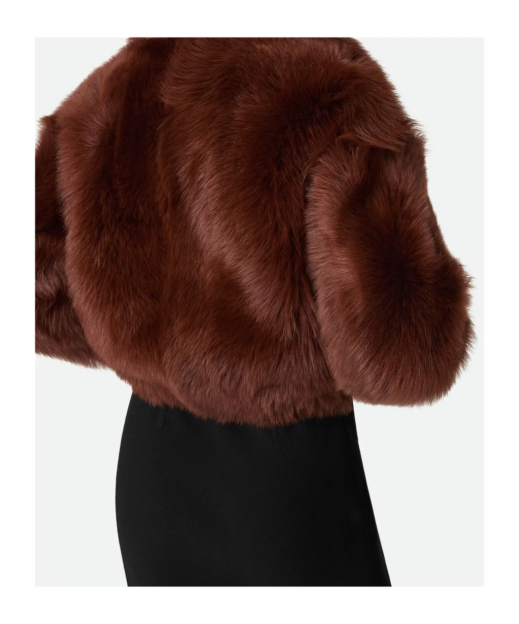 Toscana Shearling Cropped Blouson