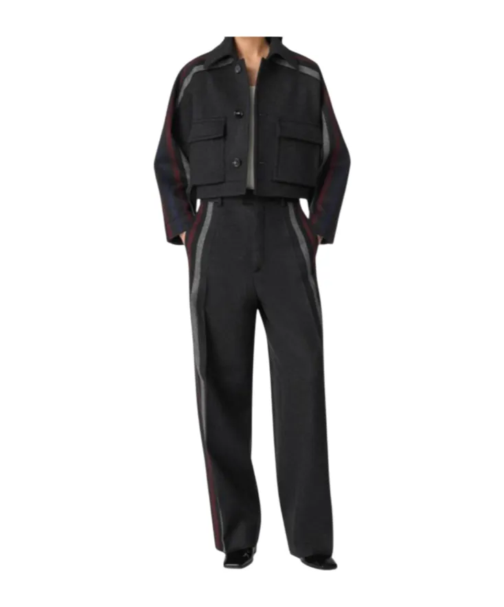 Wool And Cashmere Pants
