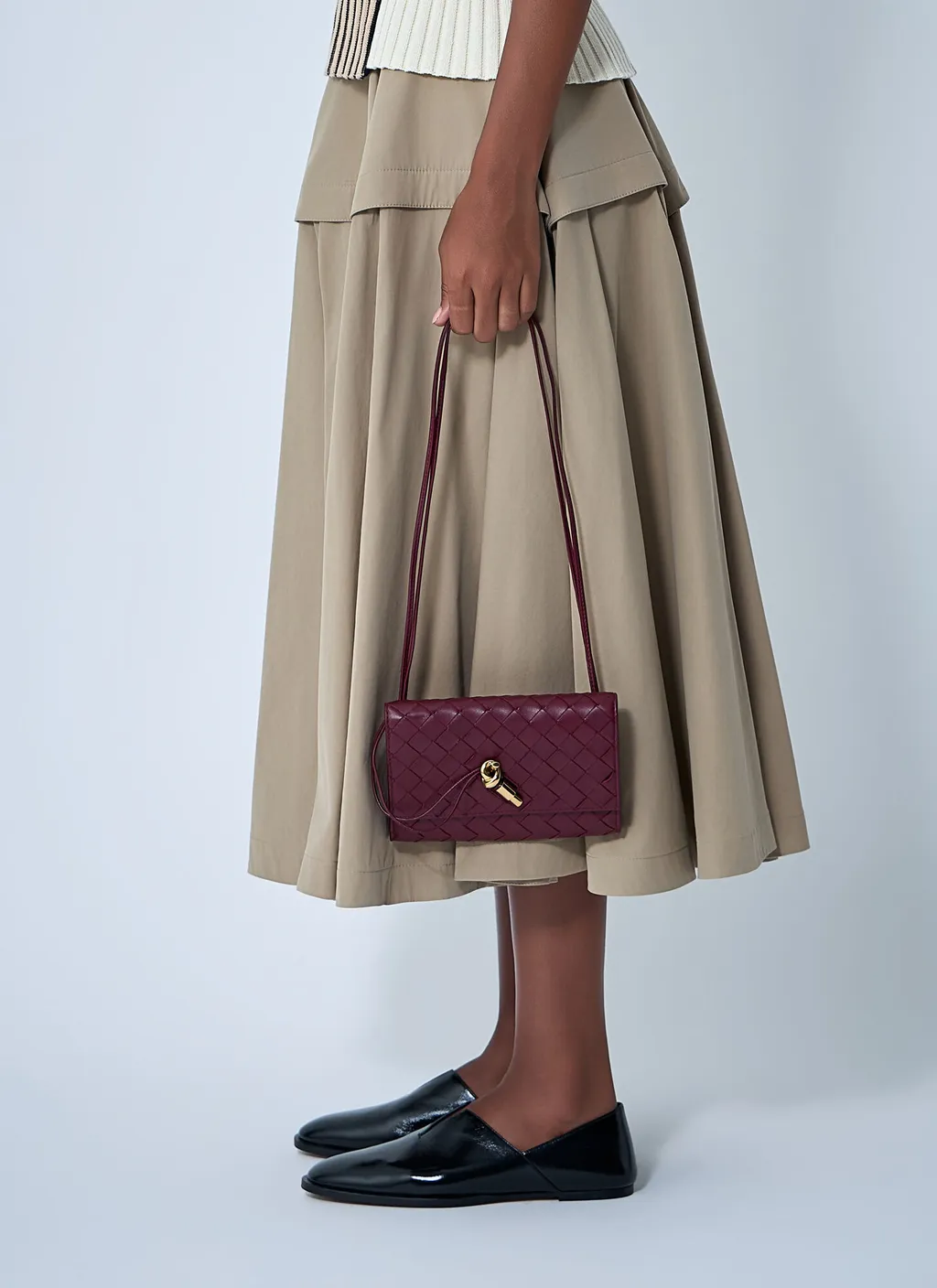 Andiamo Woven Shoulder Bag