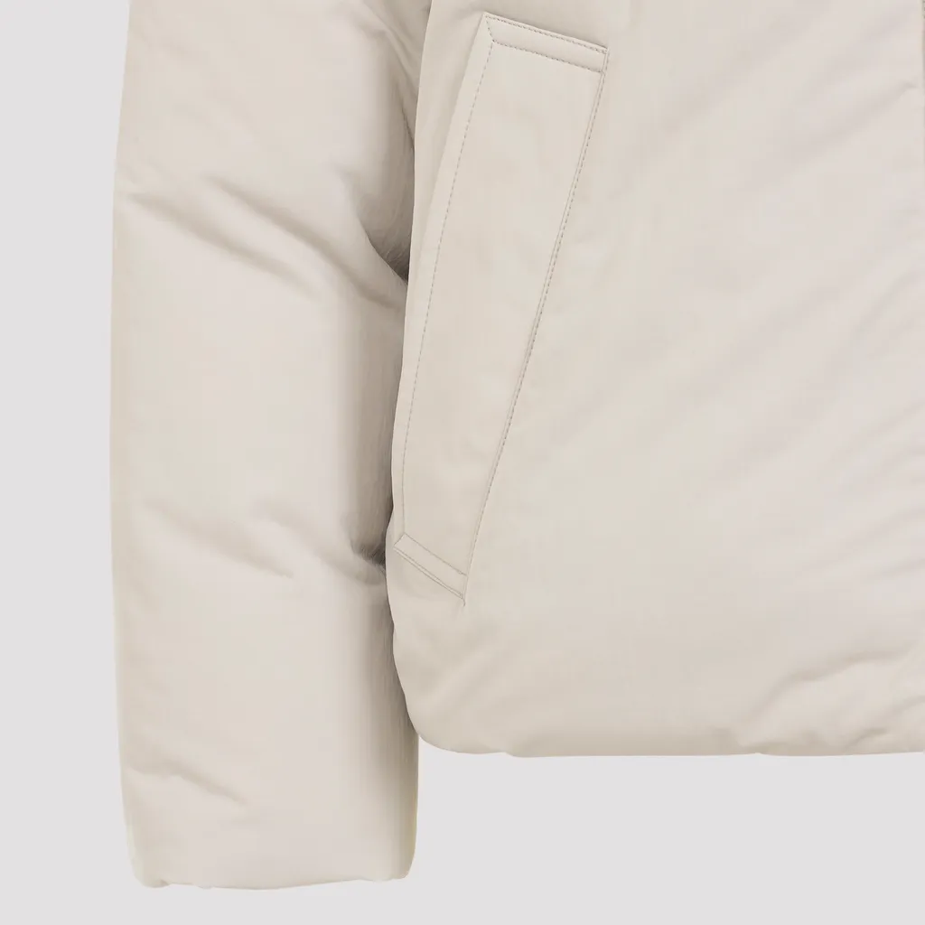 Zip-Up Down Jacket