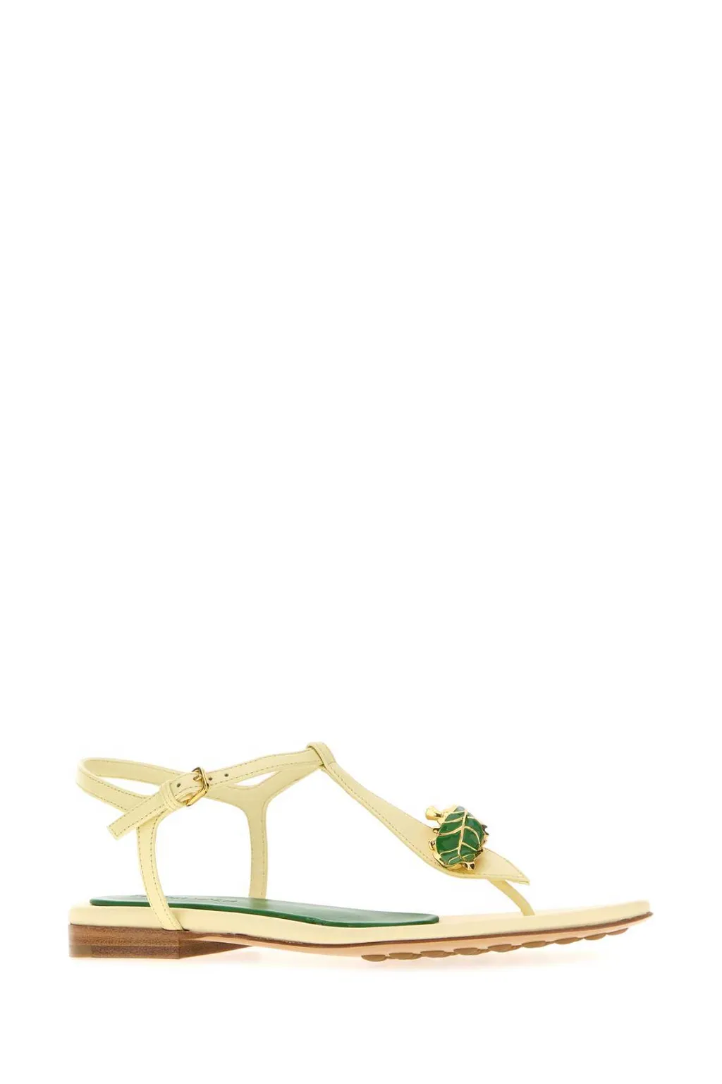 Floral Embellished Thong Flip Flops