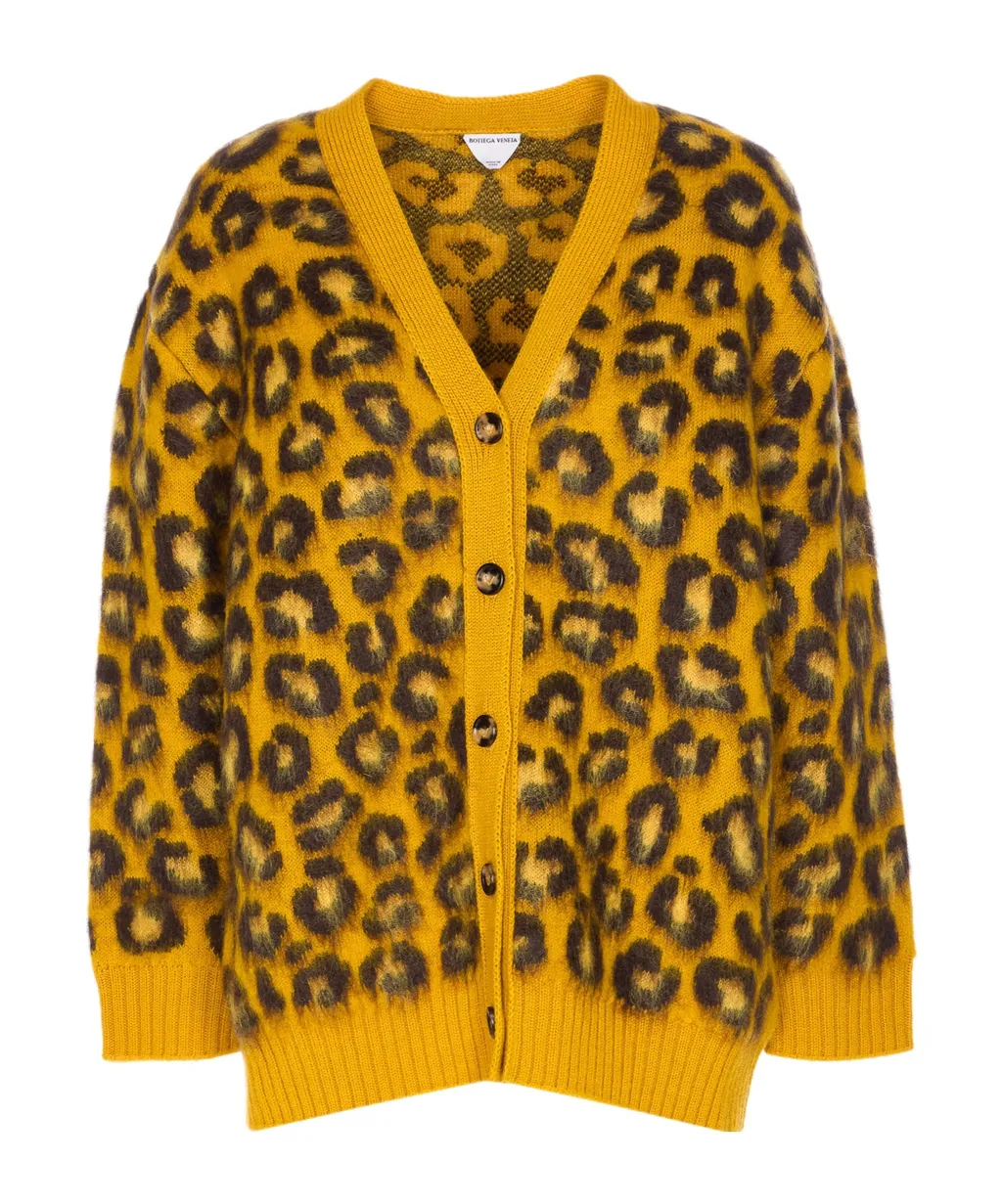 V-Neck Knitted Cardigan