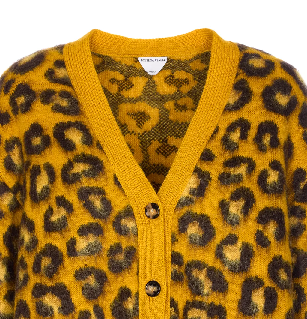 V-Neck Knitted Cardigan