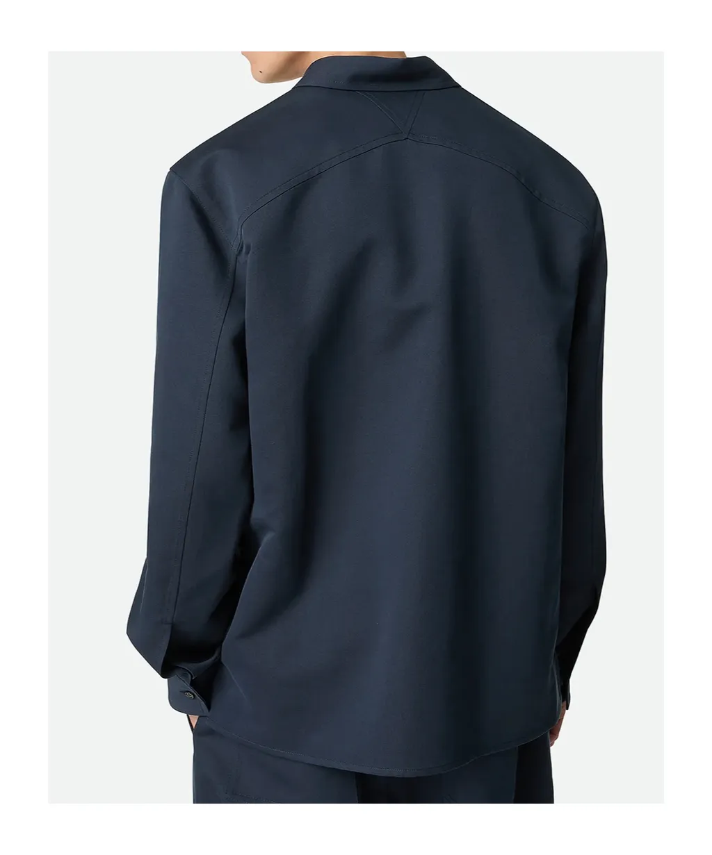 Silk And Cotton Twill Shirt