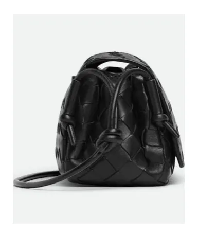 Notturno Intreciato Napa Leather Clutch Bag