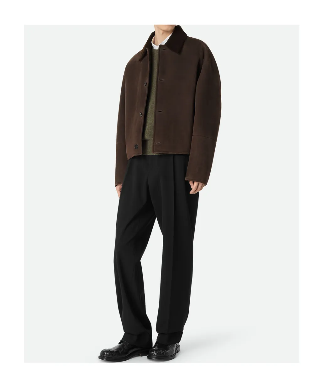 Felted Merino Shearling Jacket
