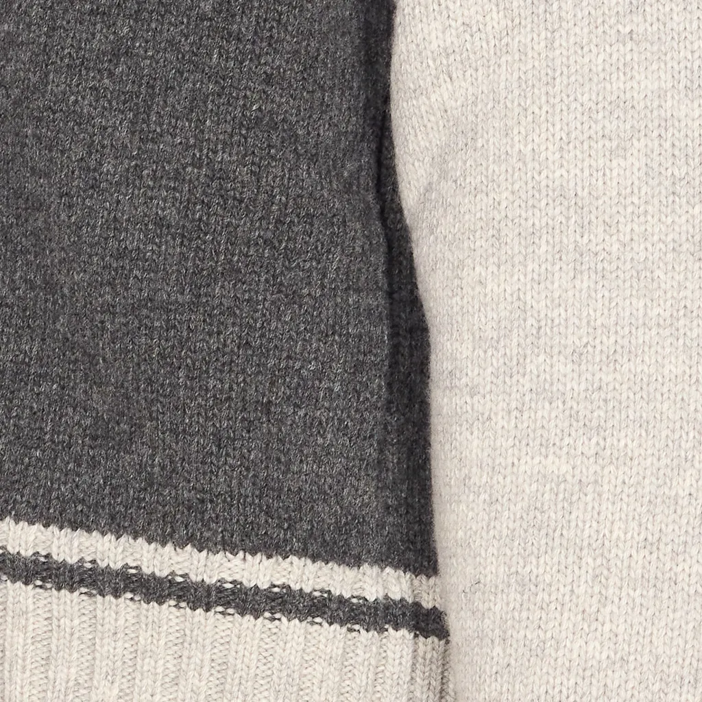 Zip-Up Knit Jacket