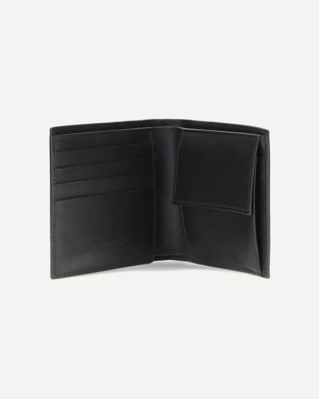 Intrecciato Bi-Fold Wallet With Coin Purse