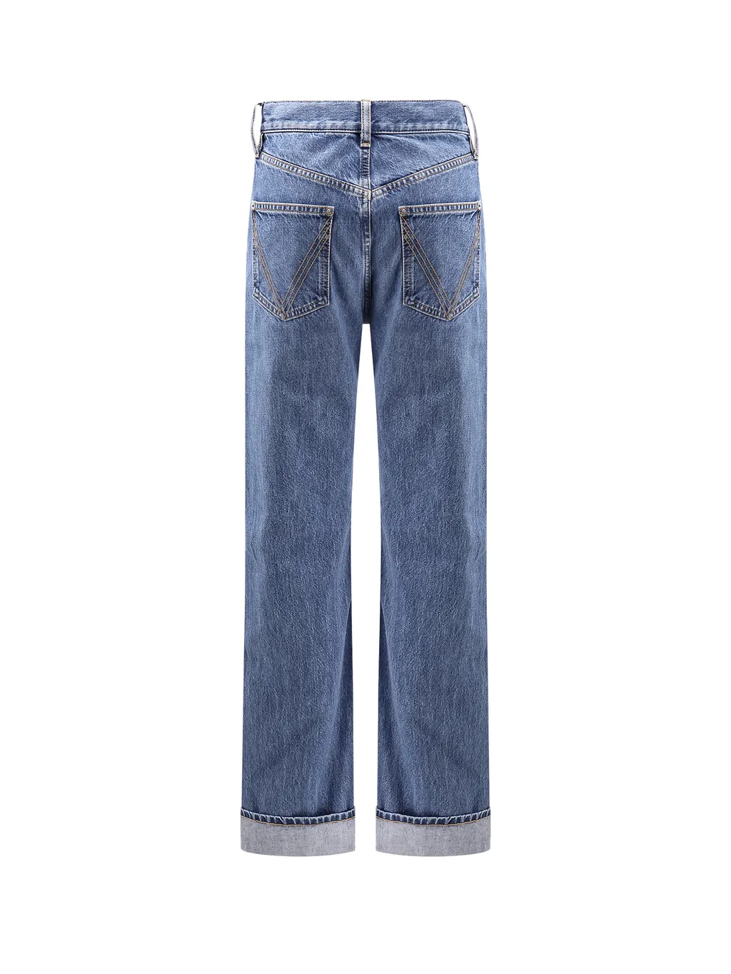 Vintage Straight Leg Denim Jeans