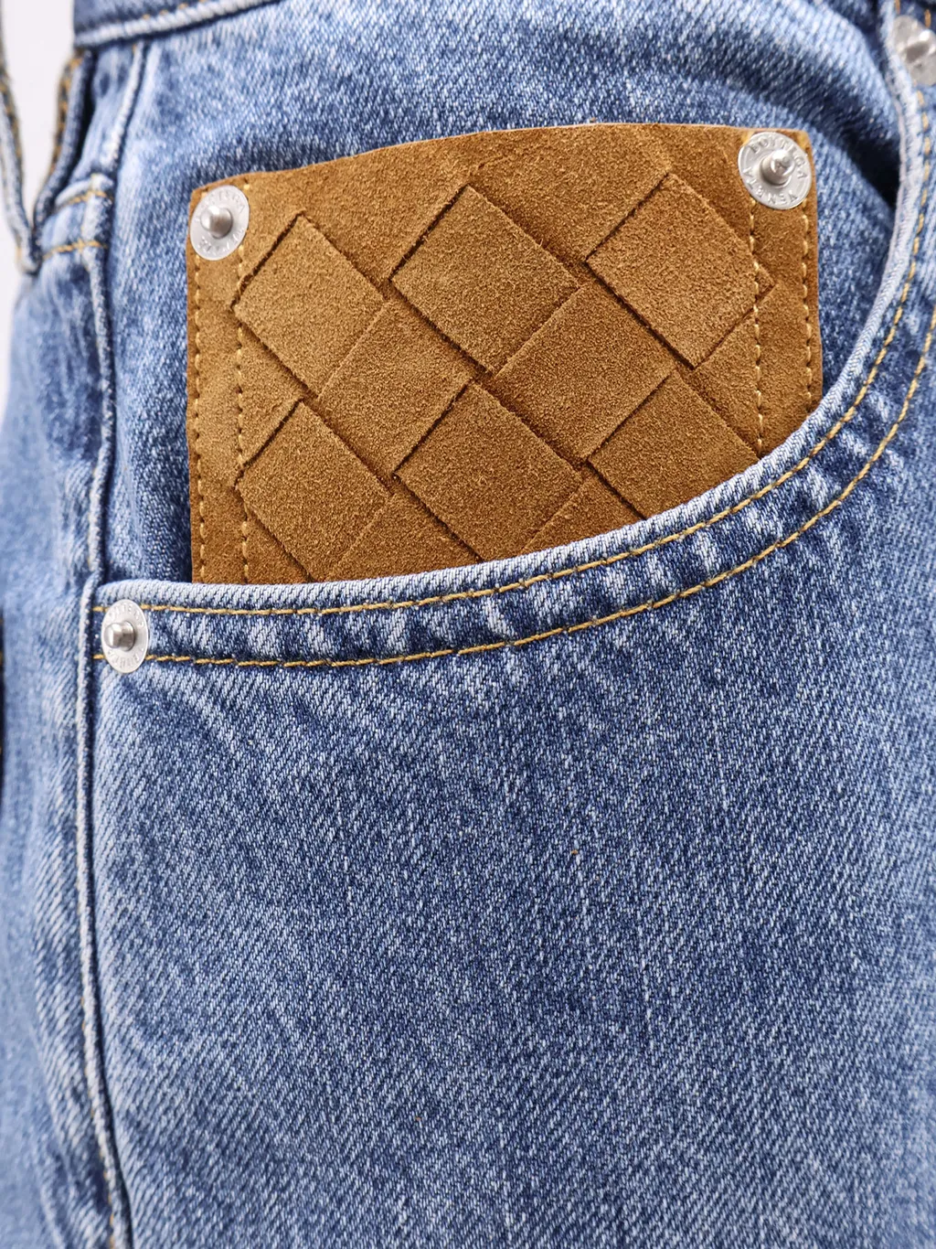 Vintage Straight Leg Denim Jeans