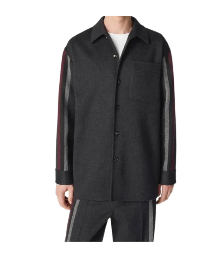 Wool And Cashmere Overshirt