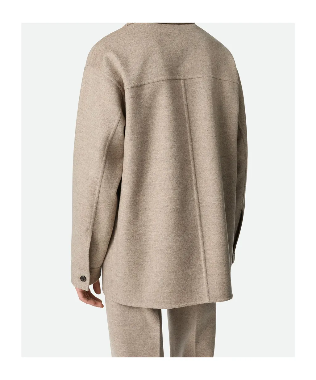 Wool And Cashmere Overshirt