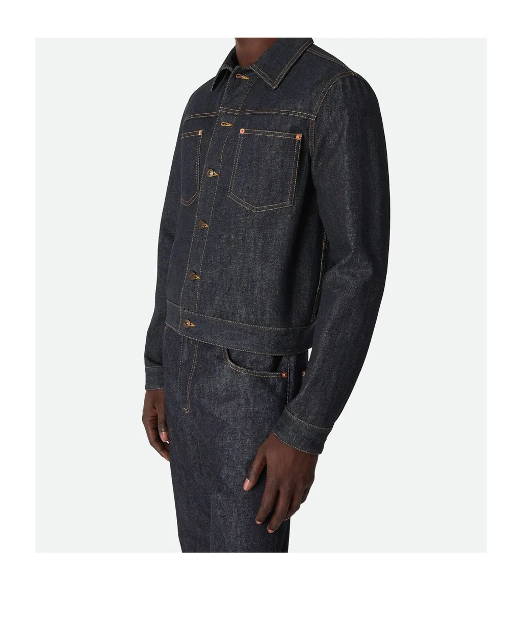 Raw Indigo Denim Jacket