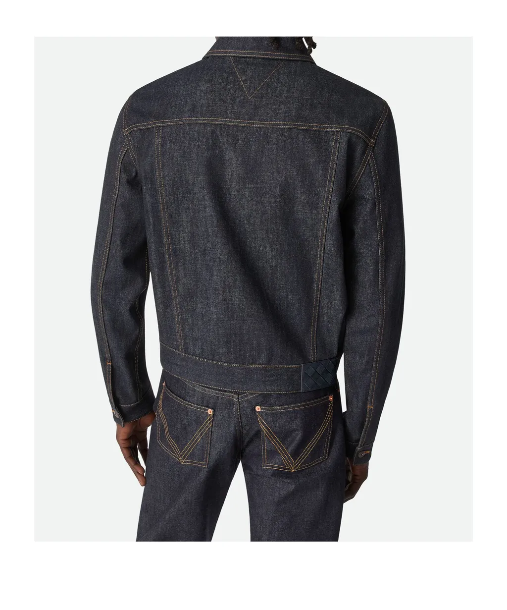 Raw Indigo Denim Jacket