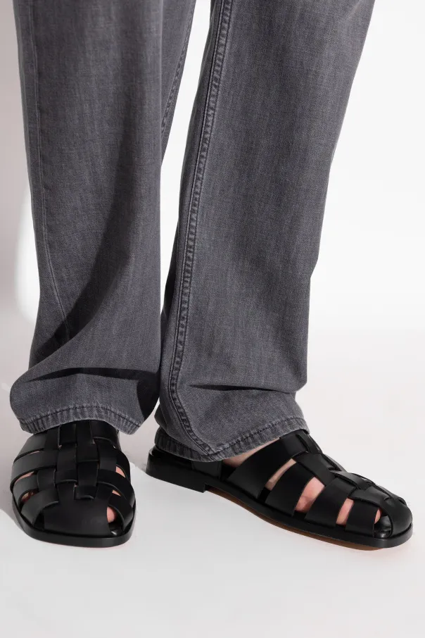 Square-Toe Sandals