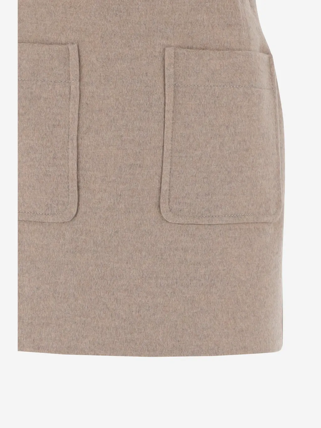 Wool And Cashmere Skirt