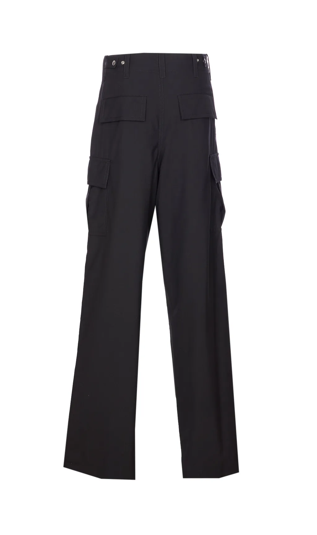 Fine Wool Cargo Pants