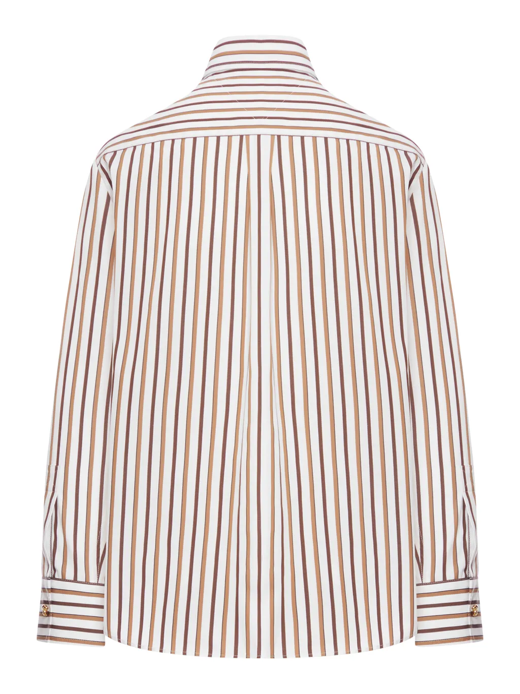 Striped Cotton Poplin Shirt
