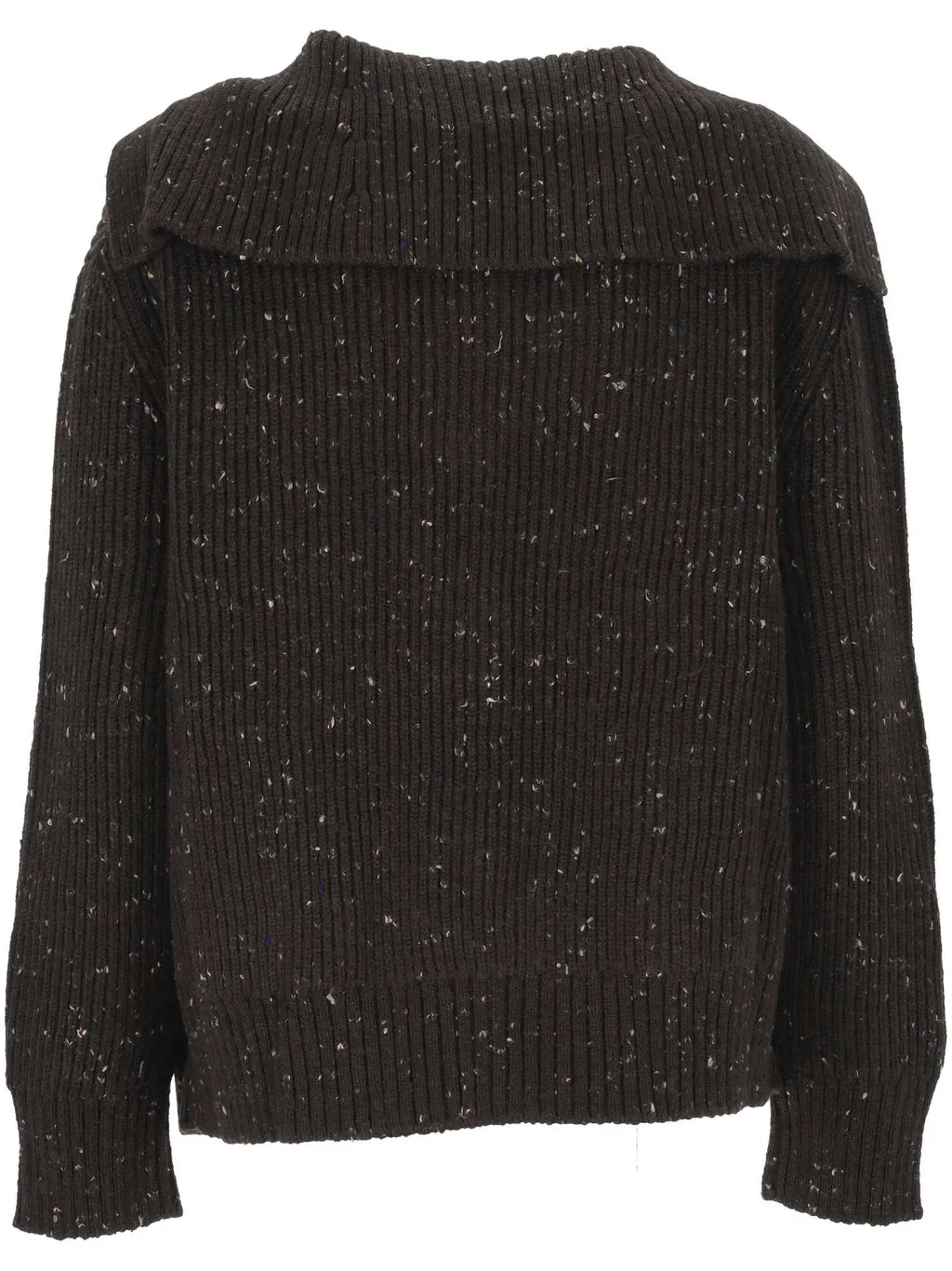 Wool English Rib Cardigan