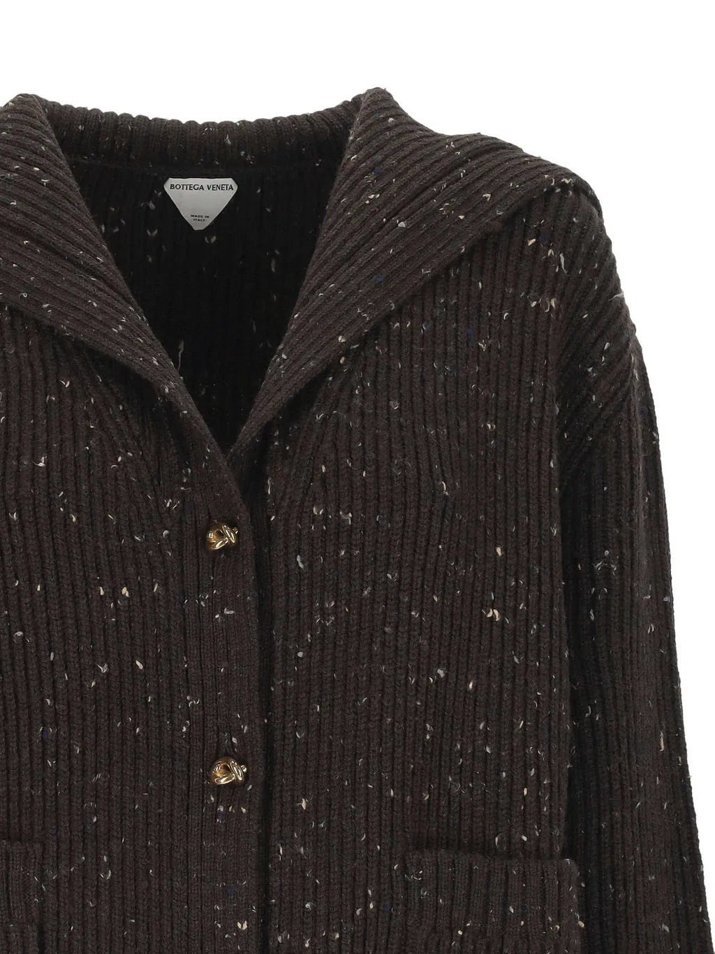 Wool English Rib Cardigan