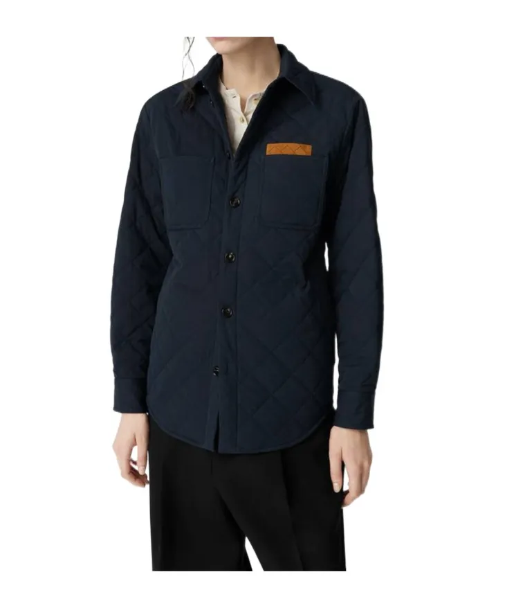 Quilted Cotton Overshirt