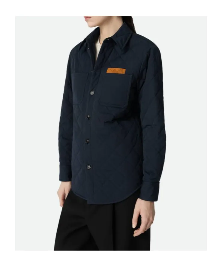 Quilted Cotton Overshirt