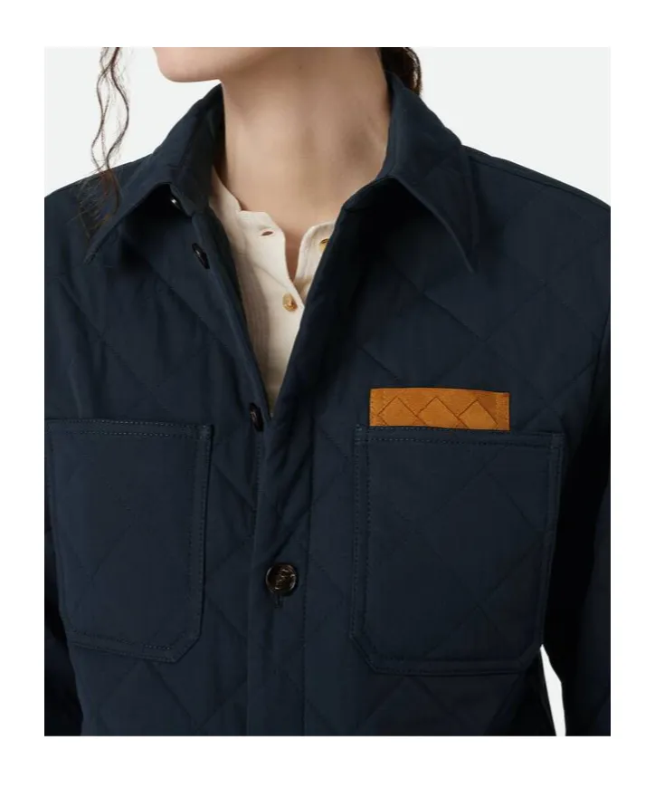 Quilted Cotton Overshirt